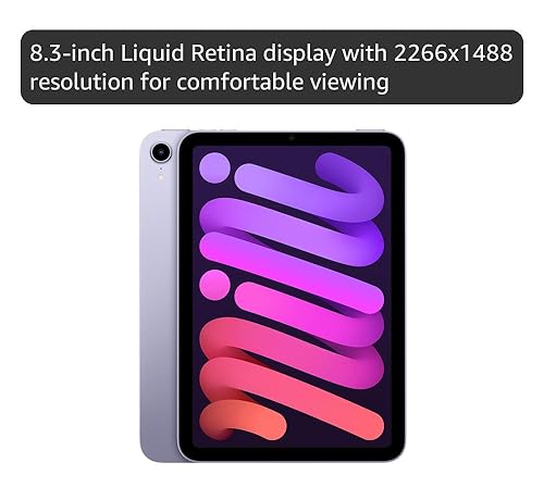 Amazon.com: Apple iPad mini 6-64GB - WiFi - Purple (Renewed